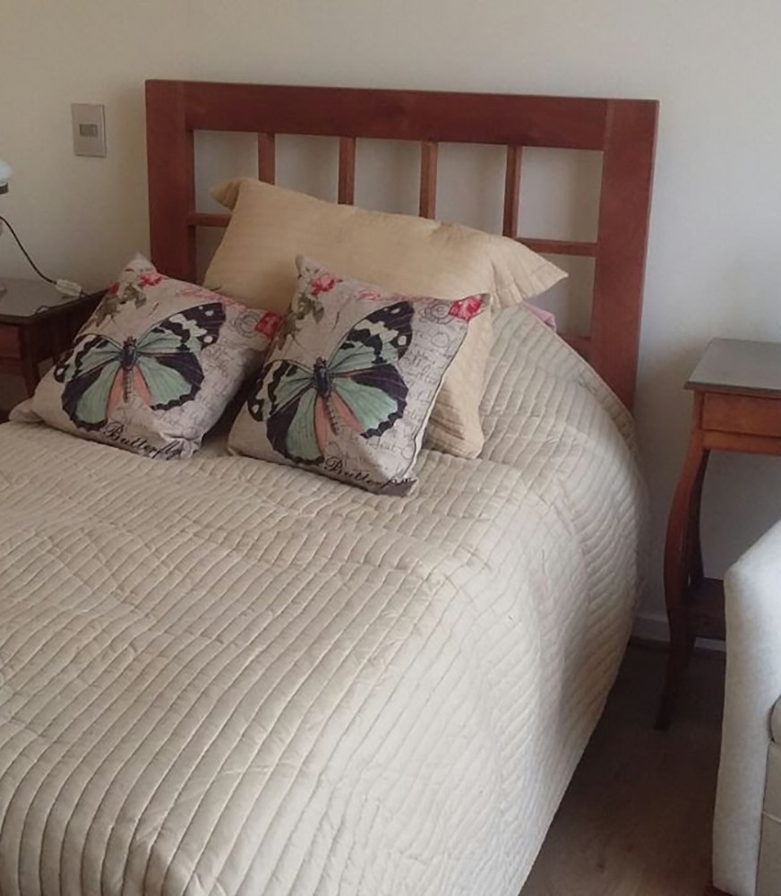 Cama 1.5 modelo cuadros