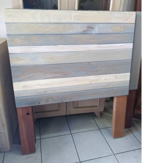 Respaldo modelo Gris 1 plaza